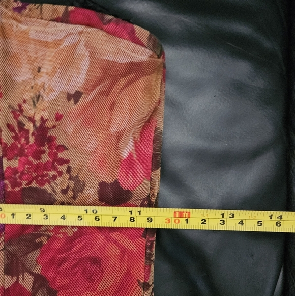 Victoria's Secret Corset Floral Strapless Top Stretchy Padded Full Zip Sz Small - Picture 11 of 12